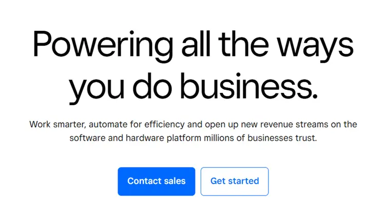CTA button example