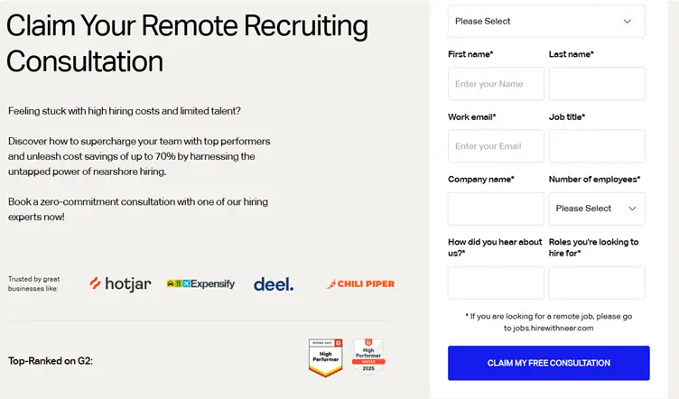 Conversion form example